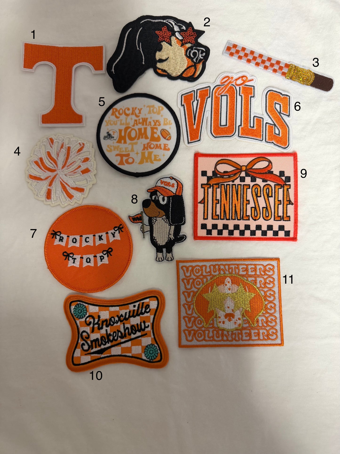 Tennessee Game Day Patches