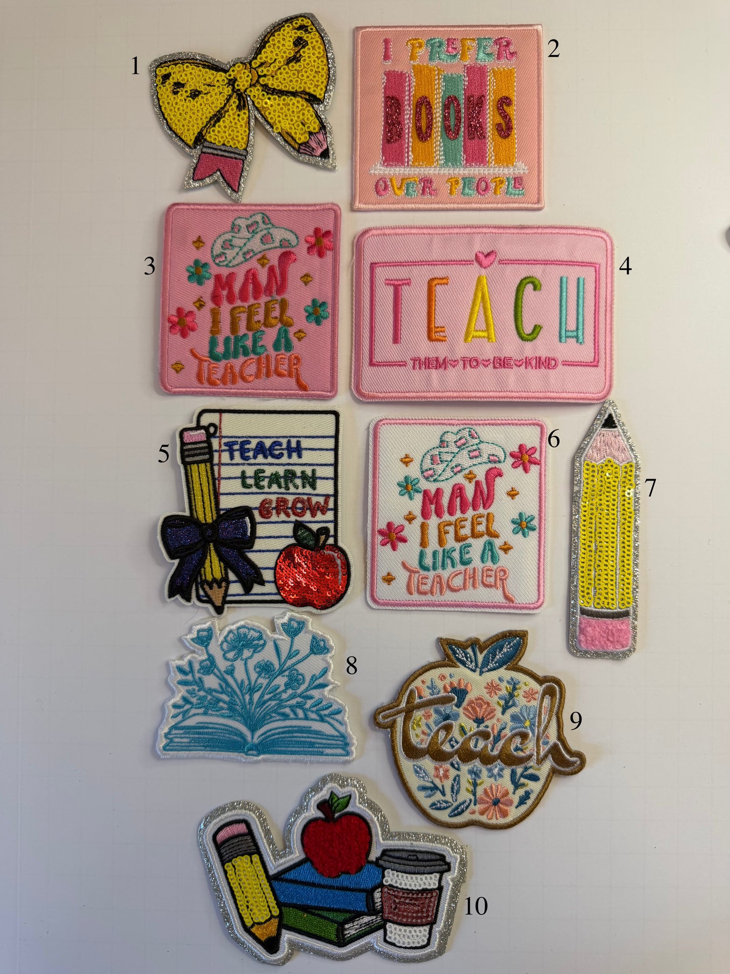 Teacher Inspired Patches
