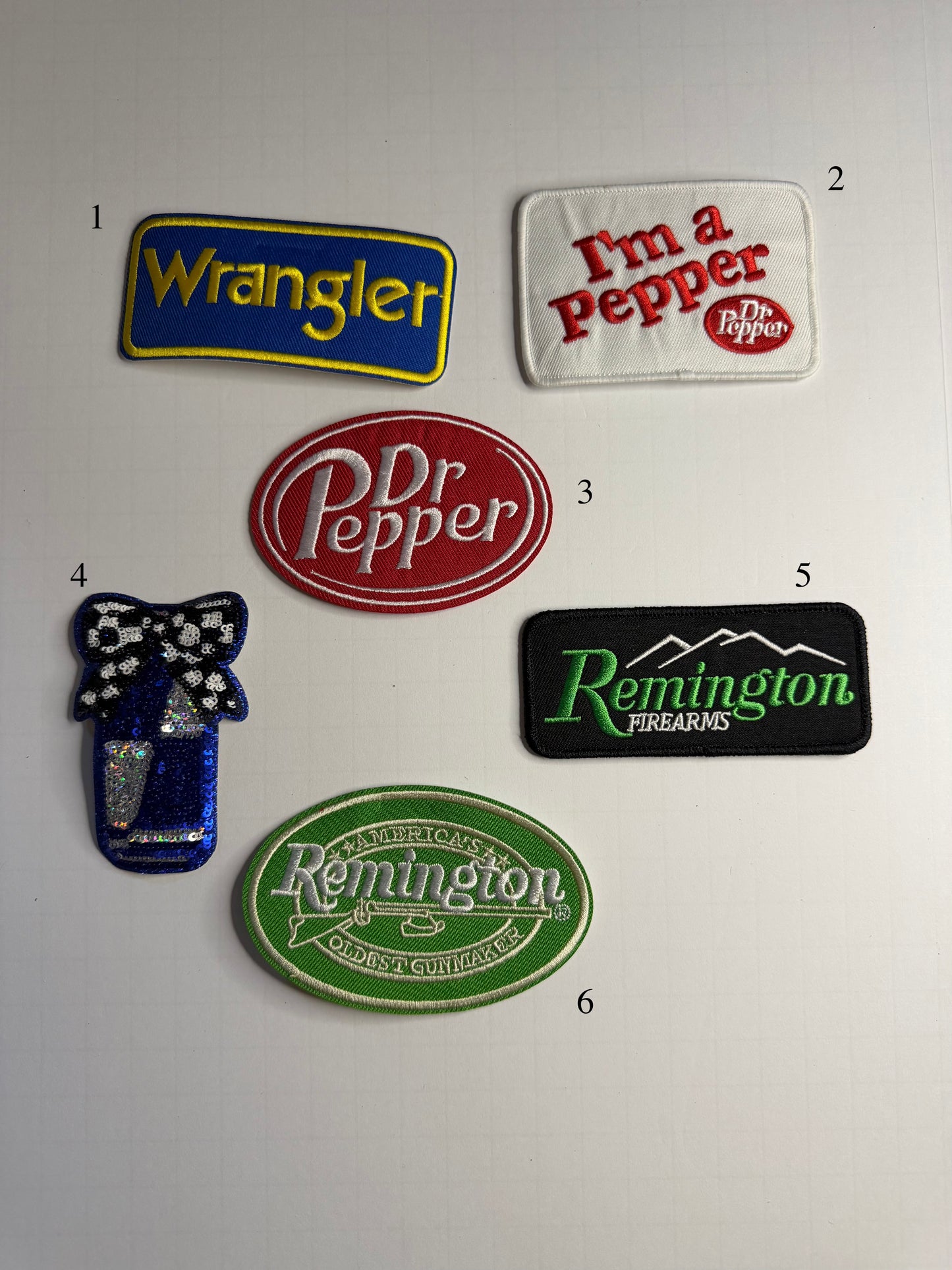 Gas Station Cowgirl Patches