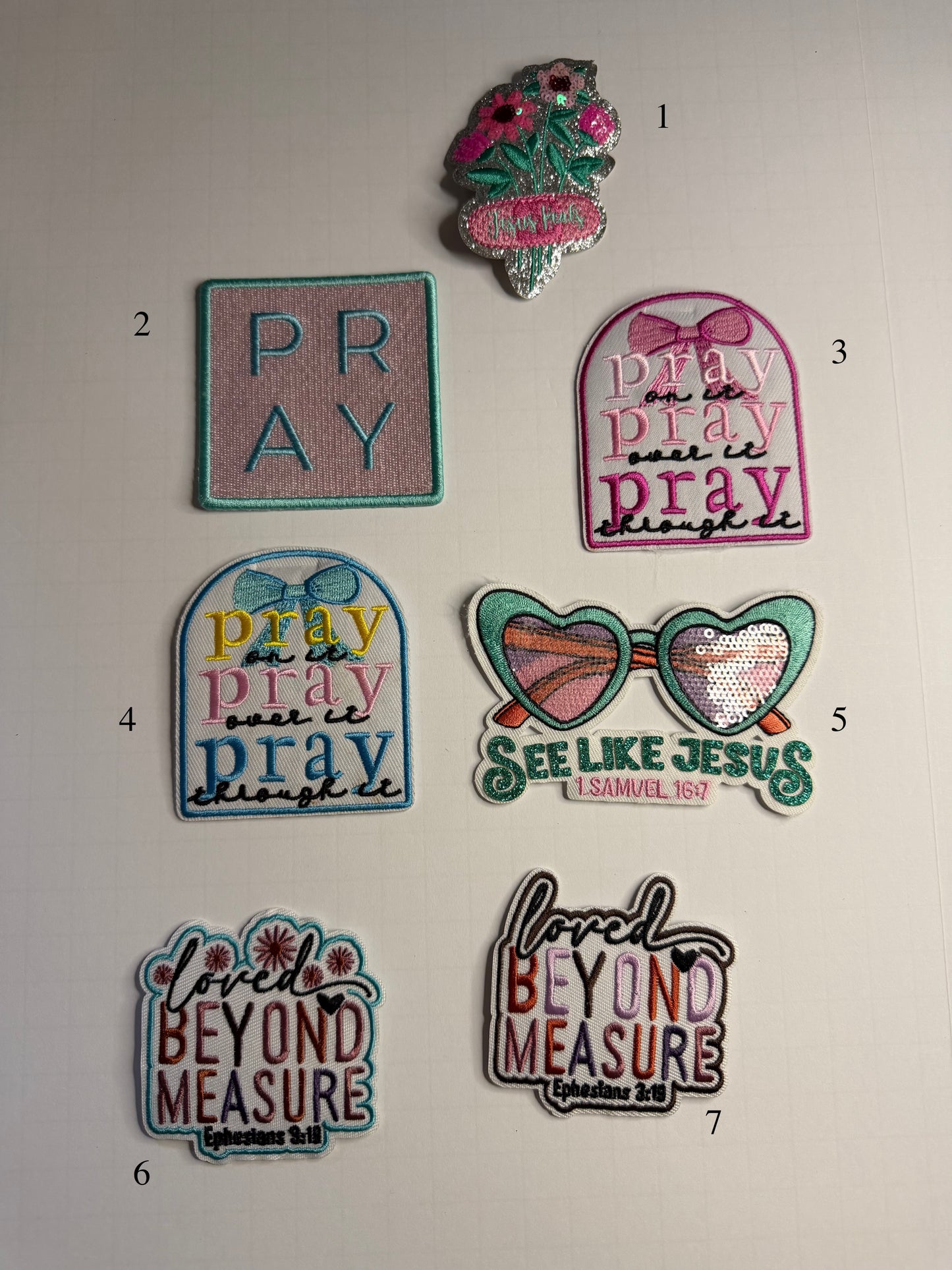 Pray About It Patches