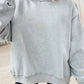 JESUS Mock Neck Sweatshirt