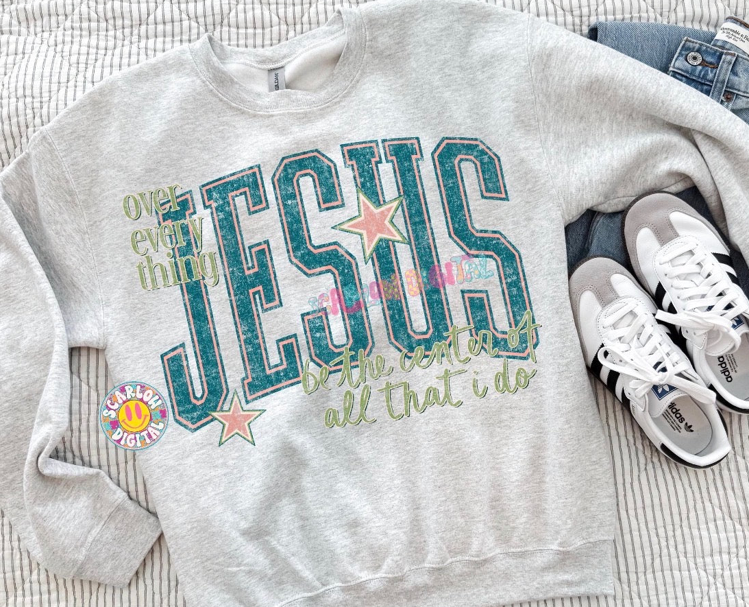Jesus Over Every Thing Gildan T-Shirt