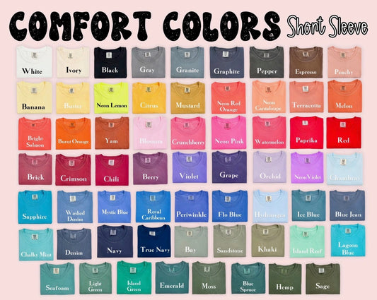 After While Comfort Color Tees