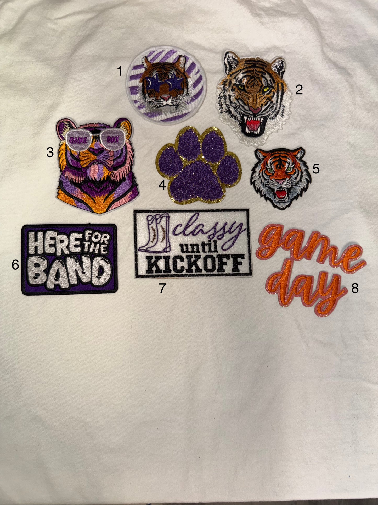 LSU Game Day Patches