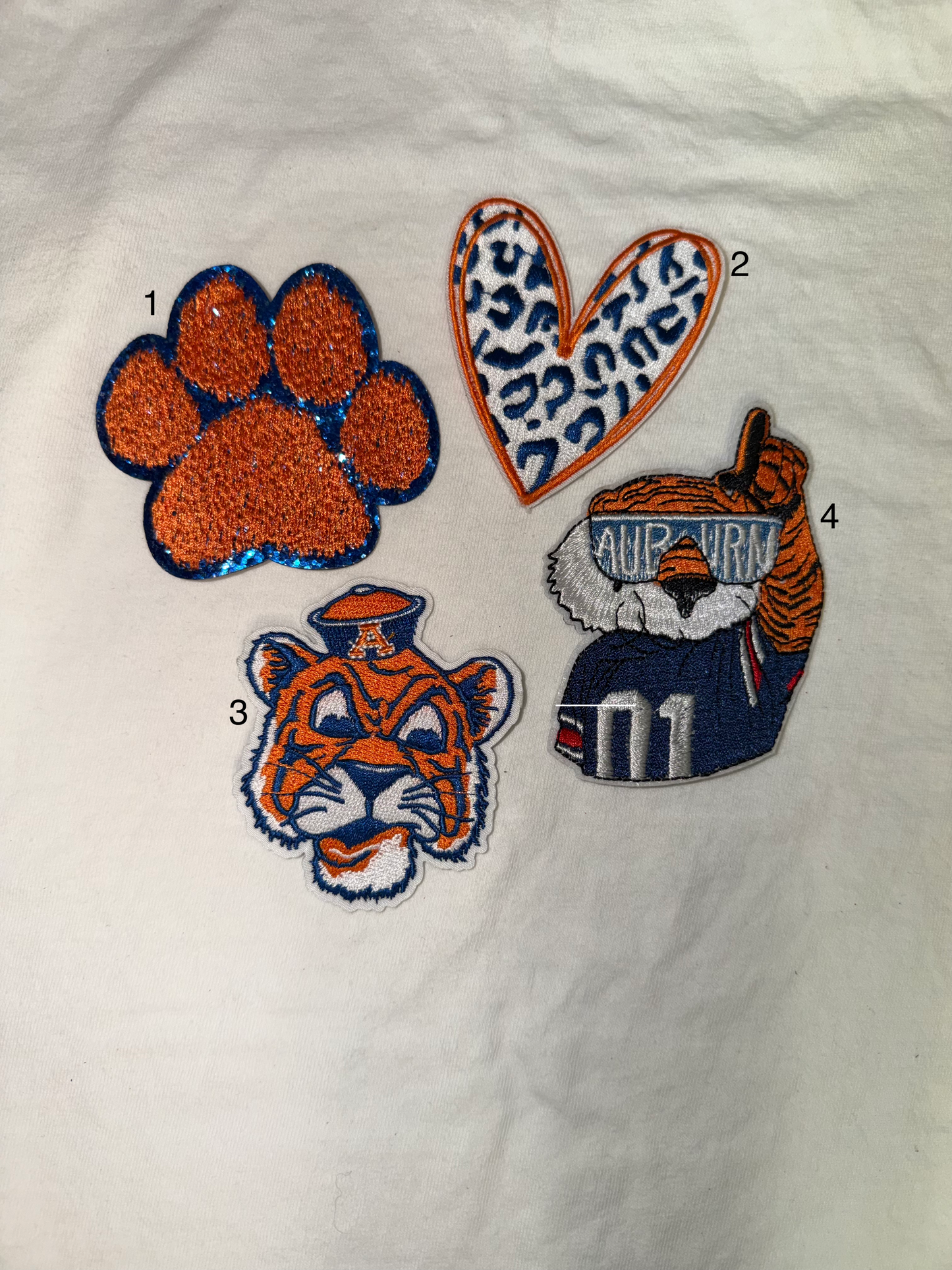 Clemson Game Day Patches