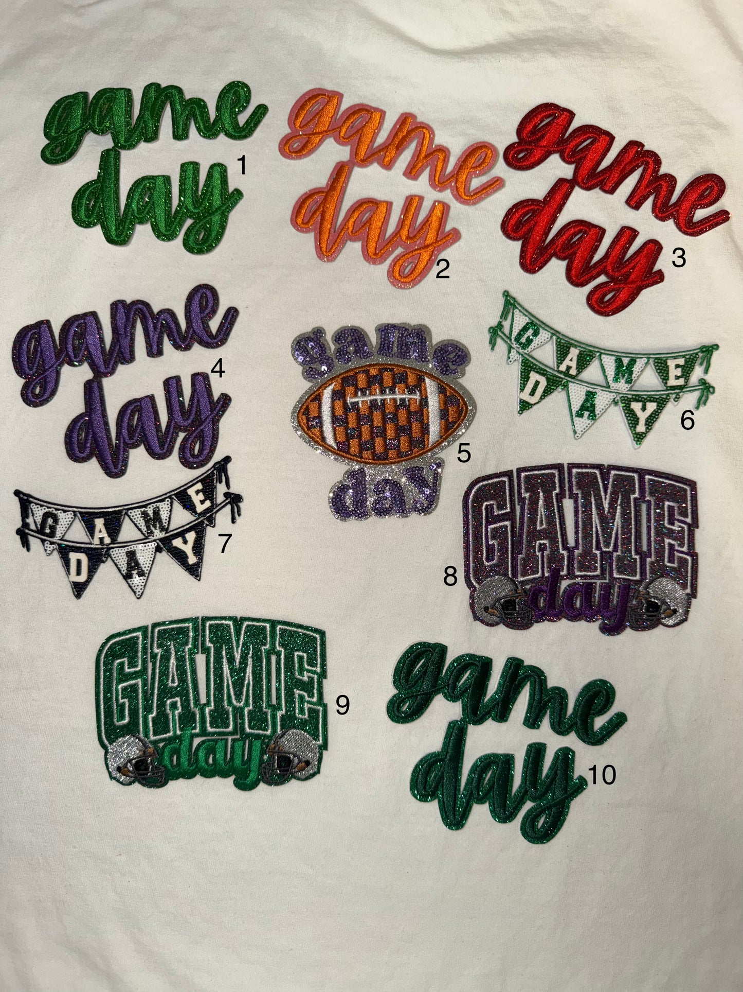 Game Day Patches