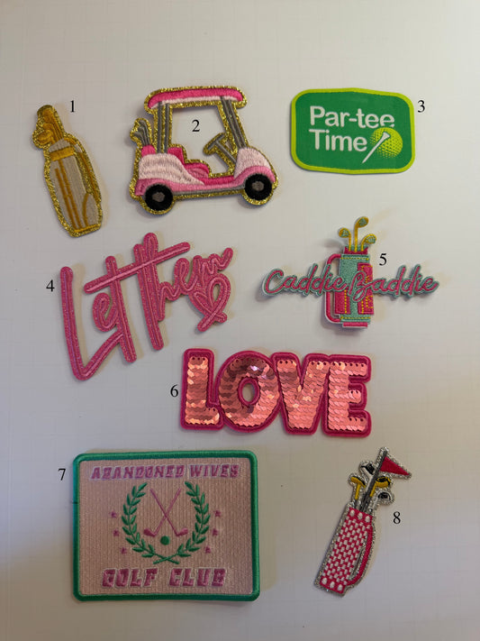 Country Club Lifestyle Patches