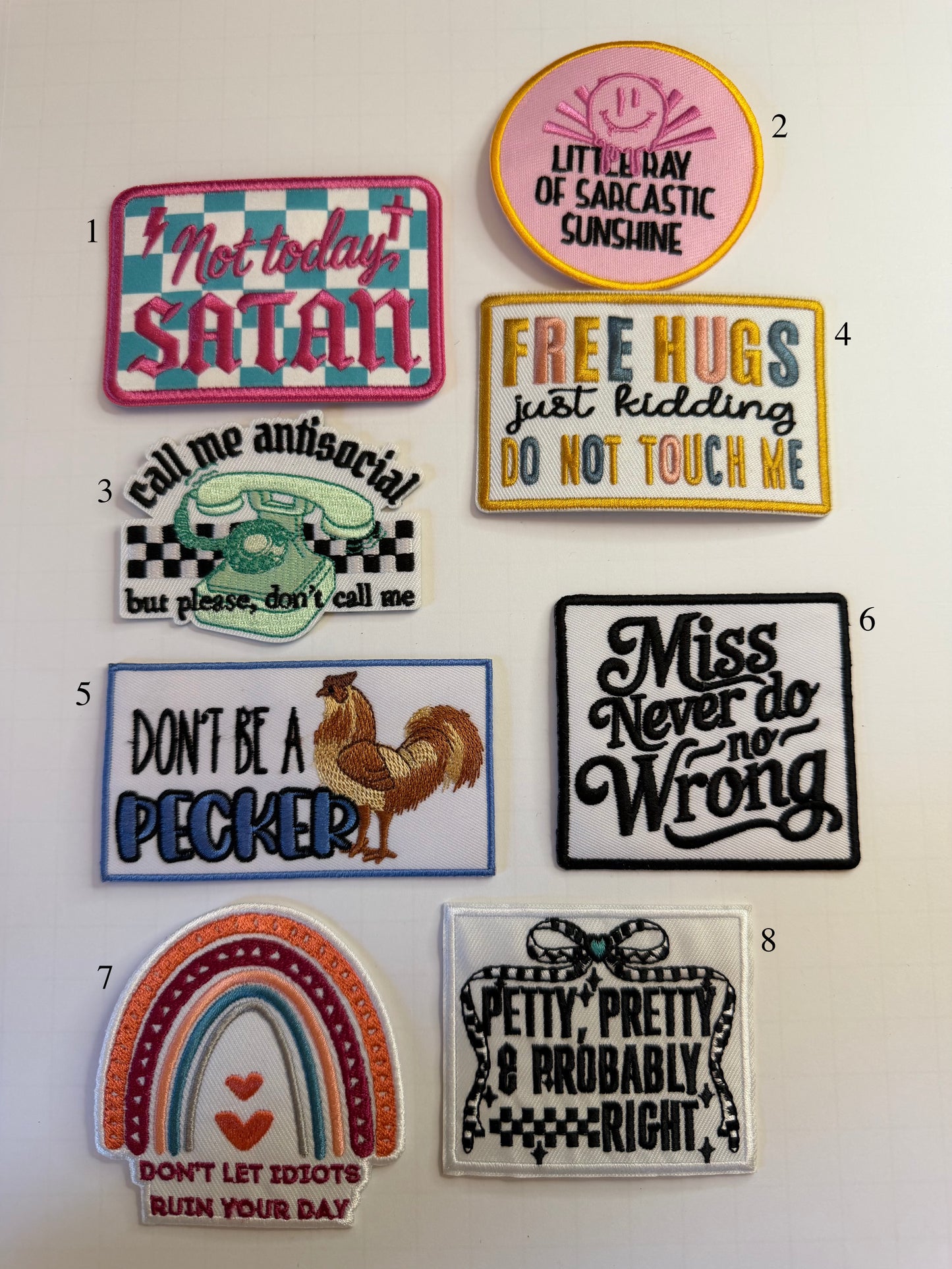 Say It With Attitude Patches
