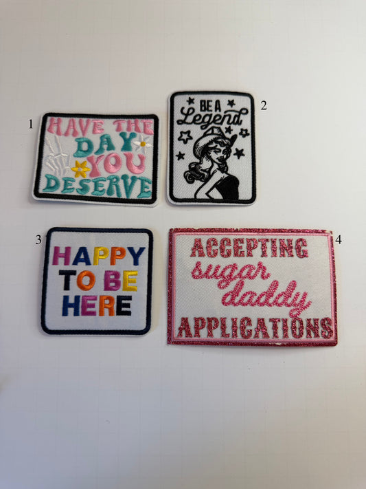 Positive Energy Patches