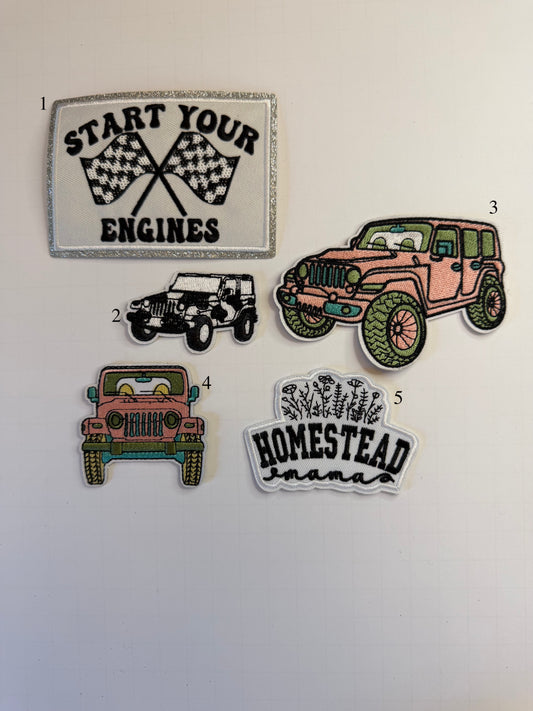 Rustic Adventure Patches