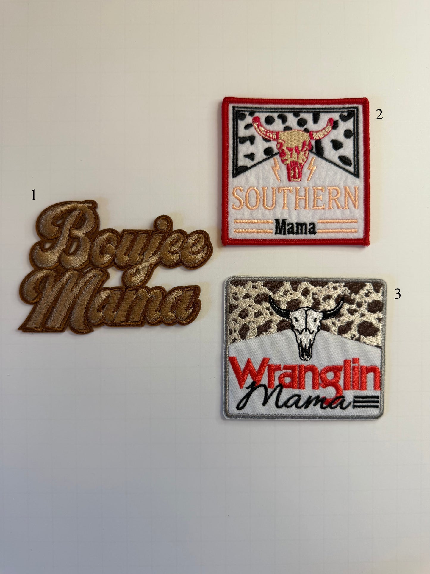 Western Mama Patches