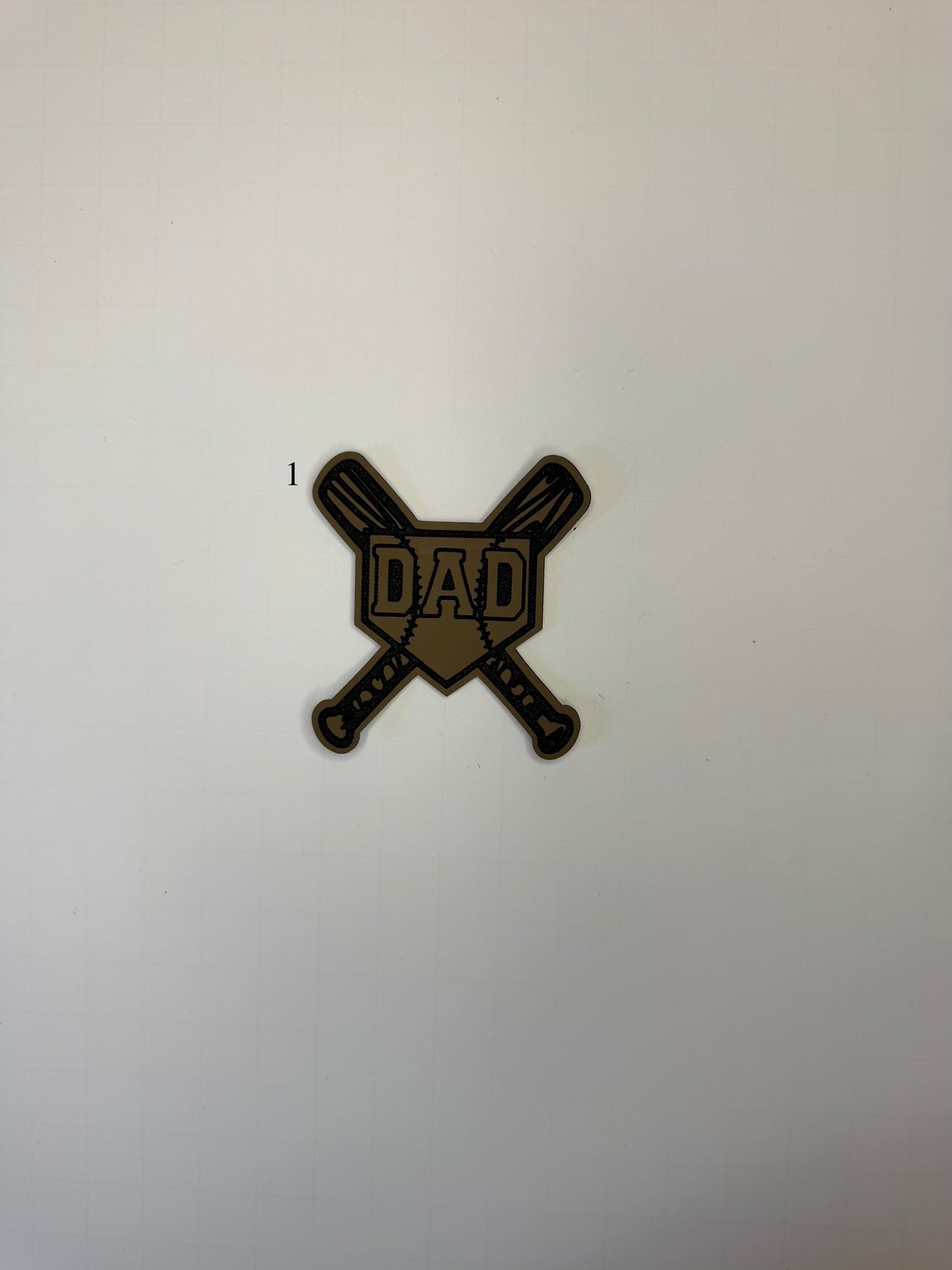 Baseball Dad Patch
