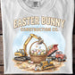 Easter Bunny Construction Comfort Color Tees (Youth)