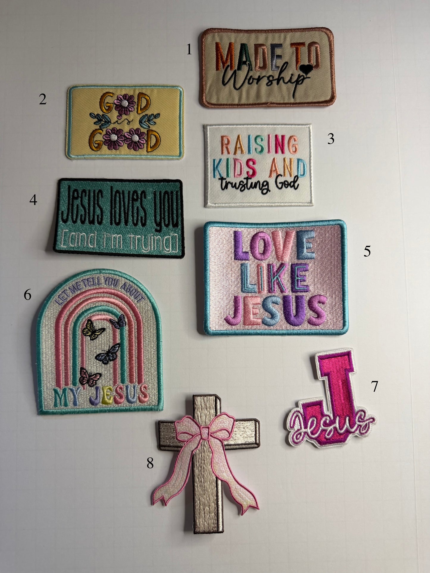 Walk By Faith Patches