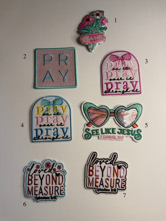 Pray About It Patches
