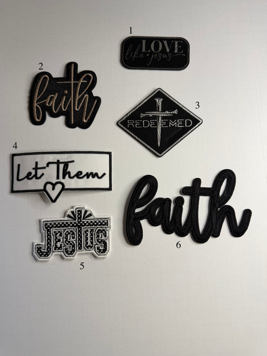 Faith Over Everything Patches
