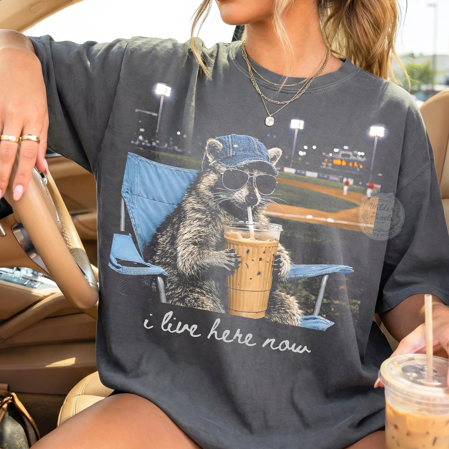 I Live Here Now Gildan T-Shirt