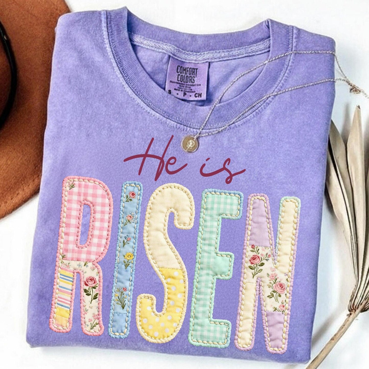 He Is Risen Comfort Color Tees