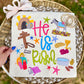 He Is Risen Comfort Color Tees (Youth)