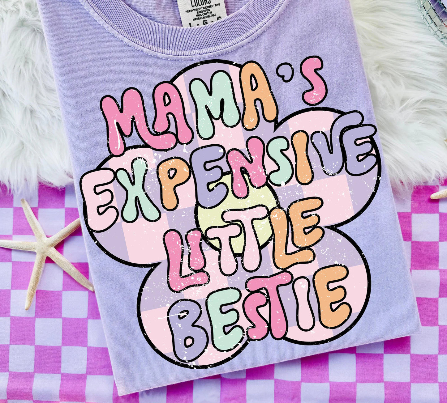 Mama's Bestie Comfort Color Tees (Youth)